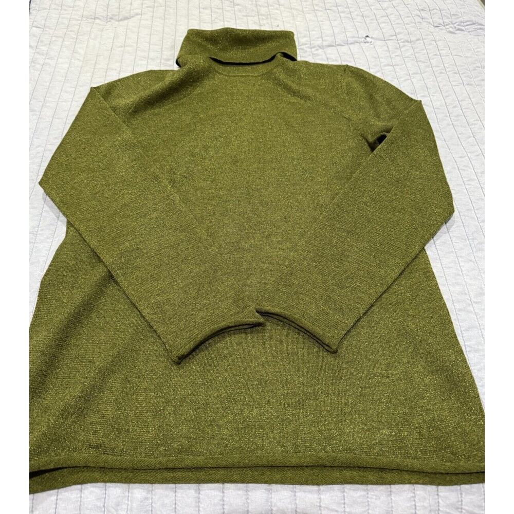 COS Moss Green Crew Neck Sweater